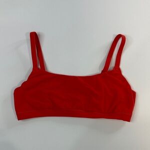SKIMS Red Scoop Bralette M preloved